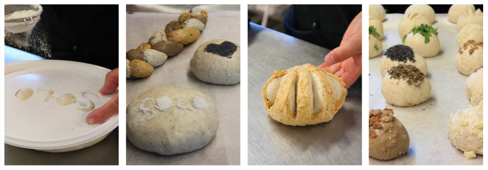 Erilaisia leipiä leipätaikinasta