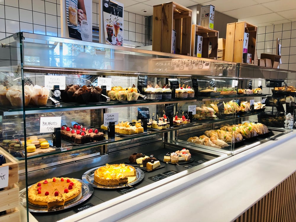 Vitriini Snowpanda Cafe